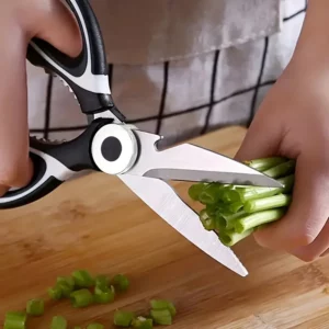 Heavy duty stainless steel kitchen scissors-multifunctional food scissors, pizza and salad - Image 4