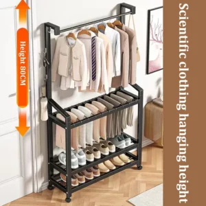 Wardrobes Assembly Closet for Clothes Cabinets Open Closets Dressing Rooms Shoe Organizer Wardrobe Folding Bed Home Furniture - Image 2