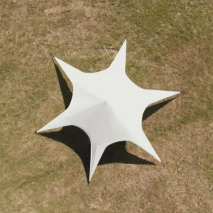 Single Double Pole Star Canopy Tents Octopus Canopy Thicken 900D Oxford Cloth Shape Stretch Canopy Outdoor Peaks Starshade Tents - Image 5