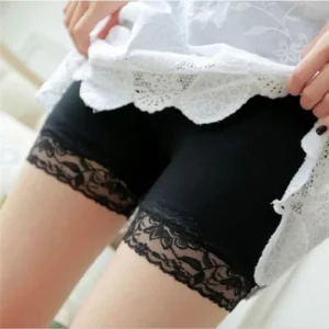 1pc Comfortable Safety Short Pants New Summer Seamless Shorts Under Skirt Lace Underwears Modal Boxers Safety Shorts Women - Image 2