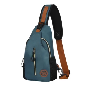 Men's adjustable chest bag, waterproof and portable shoulder bag and crossbody bag, very suitable for travel and outdoor sports! - Image 4