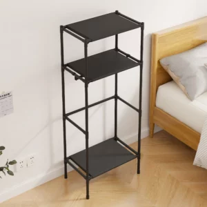 Floor Type Clothes Hanger Multifunctional Clothing Organizer Standing Storage Shelf Multi-Layer Widening and Raising Coat Hanger - Image 4