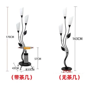 Large Living Room Floor Lamp Decoration Soft TV Cabinet Sofa Side Light Luxury High-End Two-Side Floor Lamp - Image 4