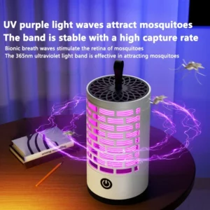 Xiaomi Mosquito Killer Lamp Sillent Camping Lighting Outdoor Home Night Light Mosquito Luring Wall-mounted Charging 3-in-1 Lamp - Image 2