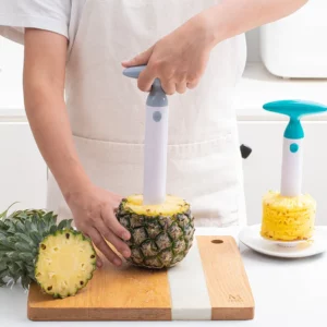 Pineapple Corer Peeler Cutter Parer Knife Plastic Fruit Tools Pineapple Core Extractor Home Kitchen Accessories Kitchen Gadgets - Image 3