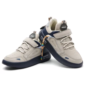 New Leather Kids Running Shoes Fashion Children Casual Walking Student Tennis Sneakers Non Slip - Image 4
