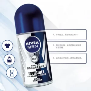Men's Black&White Outstanding Refreshing Body Dropping Liquid Underarm Anti Sweating Anti Sweating Anti Tasting Dry&Refreshing - Image 6