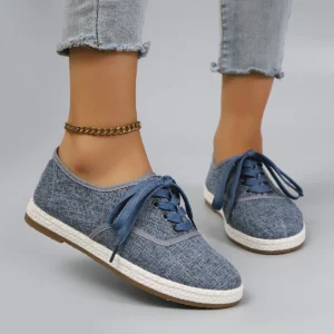 Spring and Autumn New Women's Casual Lace up Comfortable, Breathable, Lightweight and Wear-Resistant Sports Shoes - Image 3