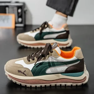 2025 Summer Casual Shoes Men's Sports Shoes Street Casual Platform Shoes Soft and Comfortable Non-slip Fashion Men's Shoes - Image 4