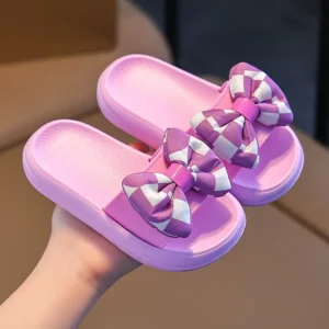 Summer Slippers New Fashion Cute Sandals Soft Soled Non Slip Casual Girl Shoes Simple Flat Daily Classic Lightweight Kid Shoes - Image 6