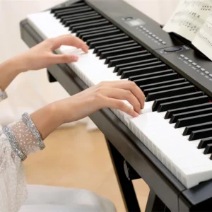 88 Key piano with MIDI and velocity piano keyboard instruments with plastic keys digital synthesizer music keyboard for school - Image 3
