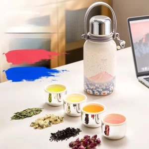 GIANXI Stainless Steel Vacuum Flasks Ice Cup Cold Insulation Cup Portable Cup Thermos Cup Brings High Capacity Thermo Bottle - Image 4