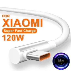 120W Fast Charger For Xiaomi 14 13 12 11 Pro Ultra Lite USB A To Type C Quick Charging Phone Cable For Redmi Note 12 Accessories - Image 1