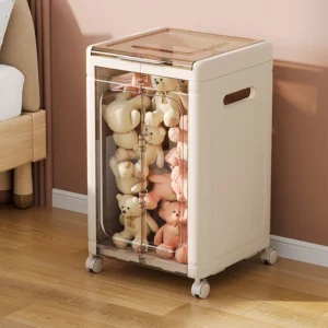 Folding Storage Box Multifunction Foldable Organizer Container Plastic Sundries Storages Supplies Organizer Box with Lid 1 PCS - Image 3