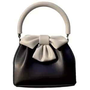 Women's Cute Small Square Bag Top Handle Small Handbag，Magnetic Closure，Soft Material - Image 6