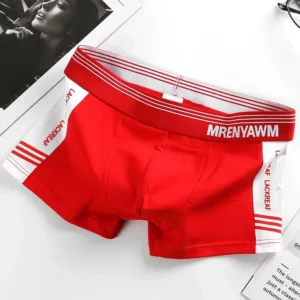 New Men Underwear Cotton Breathable Letter Sports Boxer Shorts Seamless Antibacterial Boxers Students Boys' Fashion Underpants - Image 4