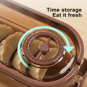 UFORU Household food grade kitchen refrigerator slot storage box multi-layer non-stick bottom quick-frozen preservation box - Image 5