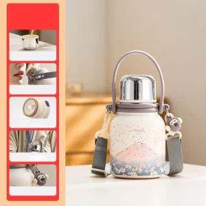 GIANXI Stainless Steel Vacuum Flasks Ice Cup Cold Insulation Cup Portable Cup Thermos Cup Brings High Capacity Thermo Bottle - Image 6