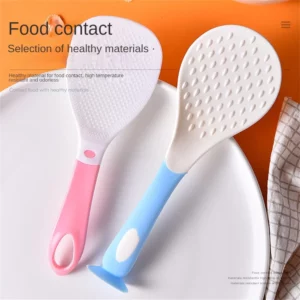 1PC Of Standing Rice Spoon Household Creative Rice Spoon Rice Cooker Rice Spoon Non-stick Rice Kitchen Cooking Supplies - Image 5
