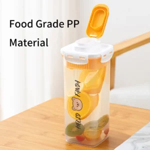 WORTHBUY Refrigerator Cold Kettle Plastic Cold Water Jug Large Capacity Drinkware Heat Resistant Beverage Lemon Tea Juice Jug - Image 4