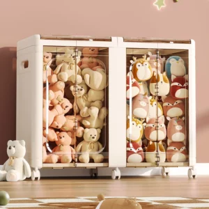 Folding Storage Box Multifunction Foldable Organizer Container Plastic Sundries Storages Supplies Organizer Box with Lid 1 PCS - Image 2
