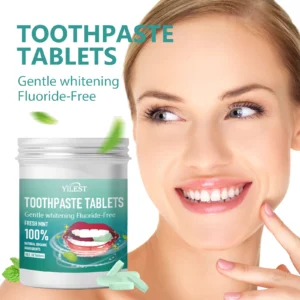 60/30 Tablets Mint Flavors Toothpaste Tablets Improve Bad Breath Remove Smoke Stains Fresh Oral Hygiene Solid Toothpaste Tablet - Image 2