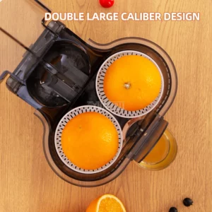FE003A Double-head Juicer for Orange, Lemon, Grapefruit Slag Juice Separation Fresh Separator Press Machine - Image 4