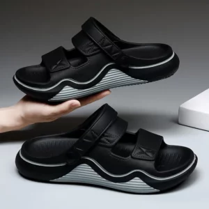 Men Sandals Summer Leisure Beach Holiday Sandals Dual Purpose Shoes 2024 New Outdoor Sneakers Male Retro Comfortable Casual Shoe - Image 4