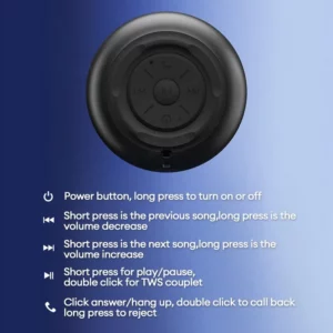 Choice Lenovo K3 Pro 5.0 Portable Bluetooth Speaker Stereo Surround Wireless Bluetooth Speakers Music Audio Player Loudspeaker - Image 5