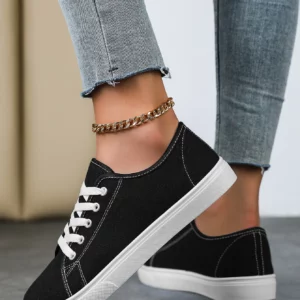Summer Classic Versatile Breathable Canvas Shoes, Casual Shoes - Image 1
