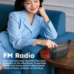 Monster MS62110 Powerful Portable Bluetooth Speaker, 10W Super Bass Sound Box, Loudspeaker with Microphone for Hands-free Call - Image 6