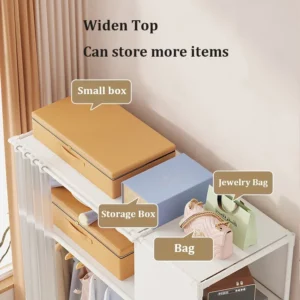 Ventilation Grille Clothes Wardrobe Closet Open Closets Plastic Outdoor Wardrobe Armable Toys Dress Organizer Furniture Dressers - Image 6