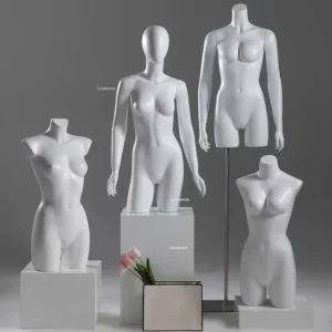 Female Half-length Mannequins for Bra Panties Clothing Store Mannequin Display Full Body for Underwear Clothes Women Mannequin - Image 2