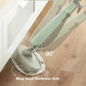 220V 1000W 240ml Steam Mop Household Mop High-temperature Sterilization Mite Removal Cleaner 15s Rapid Heating Visual Water Tank - Image 4