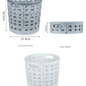 Large Laundry Folding Basket Plastic Basket for Clothes Storage Retractable Dirty Clothes Toys Organizor Hamper Basket - Image 6