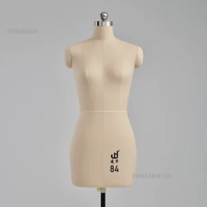 Female Mannequins for Clothing Design Professional Bust Modeling Sewing Mannequins with Stand Metal Base Can Be Pinned D - Image 5
