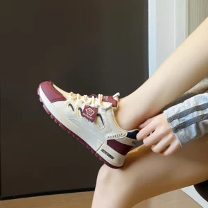 Agam sports shoes women 2025 new lightweight soft soles not tired feet Dad shoes students leisure running shoes - Image 6