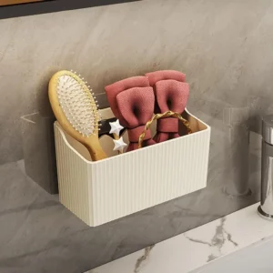 Capacity Storage Organizer Capacity Wall-mounted Storage Basket for Kitchen Bathroom Onion Ginger Garlic Holder for Vegetable - Image 2