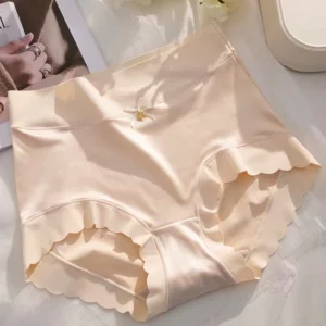 Silk Panties Nice Briefs Soft Underwear Women's Mid rise Elegance Girls Sexy Lingerie - Image 6