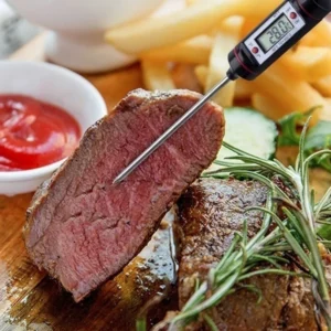 Digital Meat Thermometer Cooking Food Kitchen Probe Water Milk Oil Liquid Oven Digital Temperature - Image 3