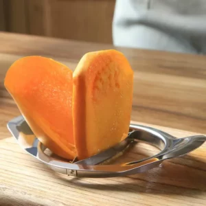 Fruit Corer Mango Slicer Mango Peeler Steel Mango Knife Fruit Cutting Tool Mango Cutter Corer Fruit Household Kitchen Tool - Image 4