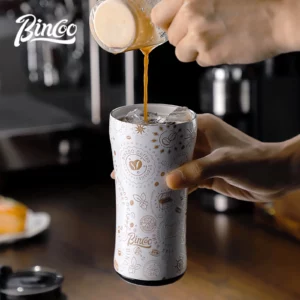 380ml Insulated Coffee Mug Stainless Steel Tumbler Water Thermos Vacuum Flask Mini Water Bottle Portable Travel Mug Thermal Cup - Image 6