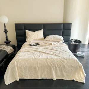 1PC Plush Blanket Summer Air Conditioning Bedding Blanket Office Sofa Nap Blankets Soft Comfortable Bed Sheets cobijas de camas - Image 3