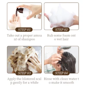 SADOER Coconut Shampoo Series Soft Coconut Hair Mask Shampoo is nutritious and smooth - Image 3