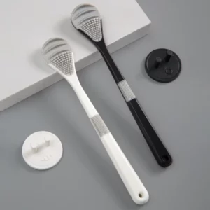Tongue Cleaner Brush Reusable Oral Cleaning Scraper Oral Breath Multicolor Brush Care Tool Tongue Bad Hygiene Care Removal - Image 5