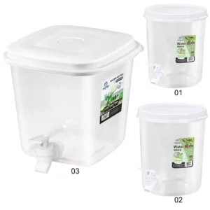 3.5L and 5L Lemonade Stand Juice Jug Cold Water Pitcher with Lid for Iced Juice and Beverage Dispenser - Image 4