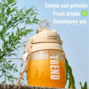 Multifunctional mini electric portable Juicer Blender juice cup USB 1100ML travel handheld fruit smoothie Shakes Juicing Cup - Image 4