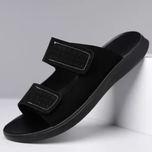 2025New Men's Slippers Comfortable Soft Sole Cork Slippers for Men Summer Leisure Platform Sandals Designer Slides Large Size48 - Image 2