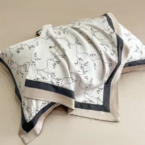 Summer Cooling Soft Silky Lyocell Eucalyptus Bedding Set Double Queen King Flowers Print Duvet Cover Bed Sheet Pillowcases 4Pcs - Image 6