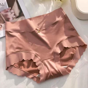 Silk Panties Nice Briefs Soft Underwear Women's Mid rise Elegance Girls Sexy Lingerie - Image 3